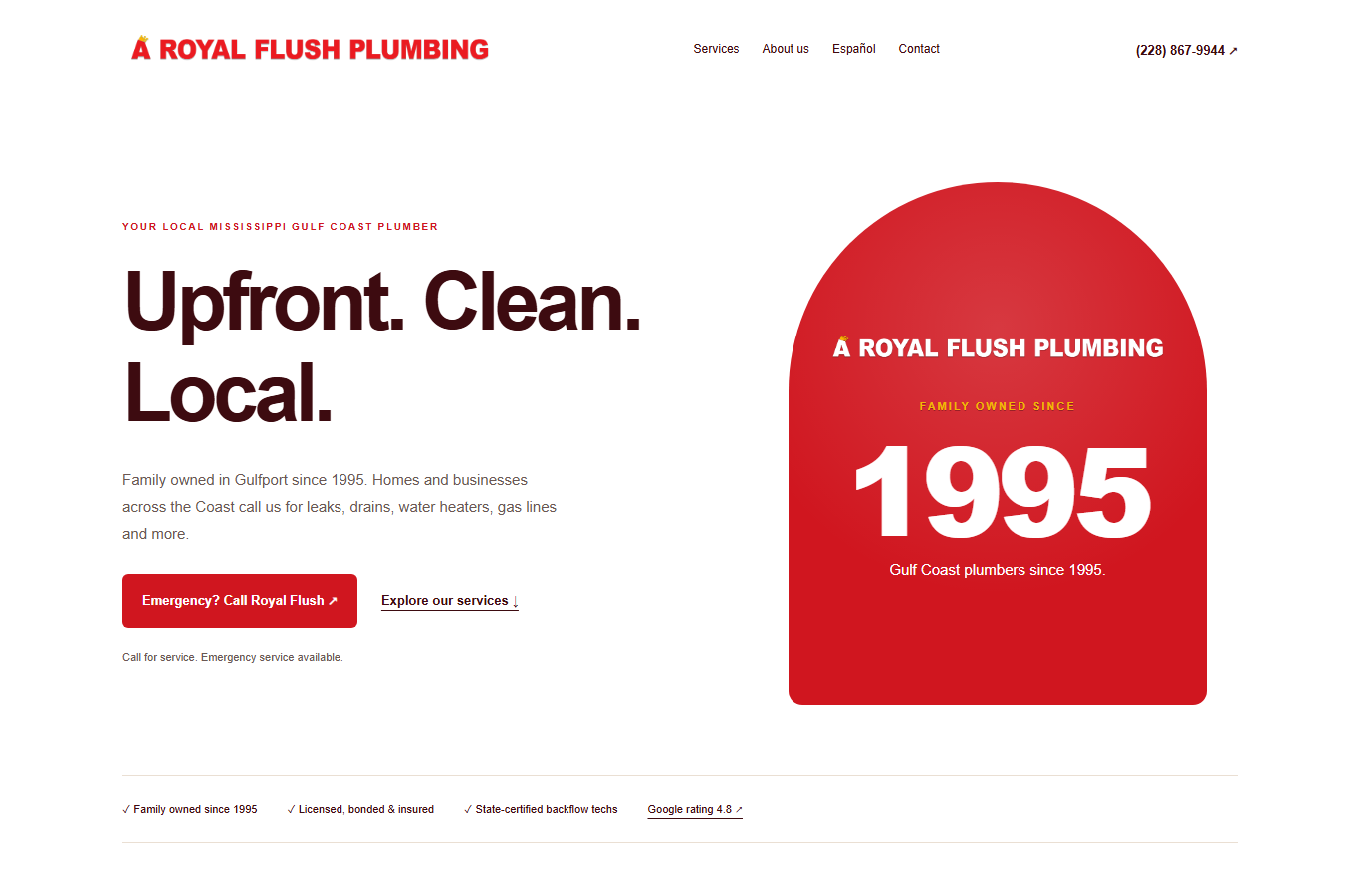 Clean layout preview